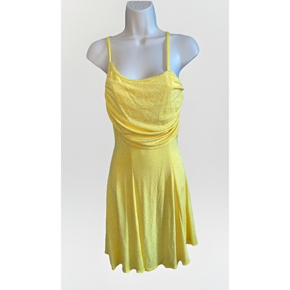 Wolff Fording F101 Yellow Stardust Lyrical Dance Costume Dress Adult Medium